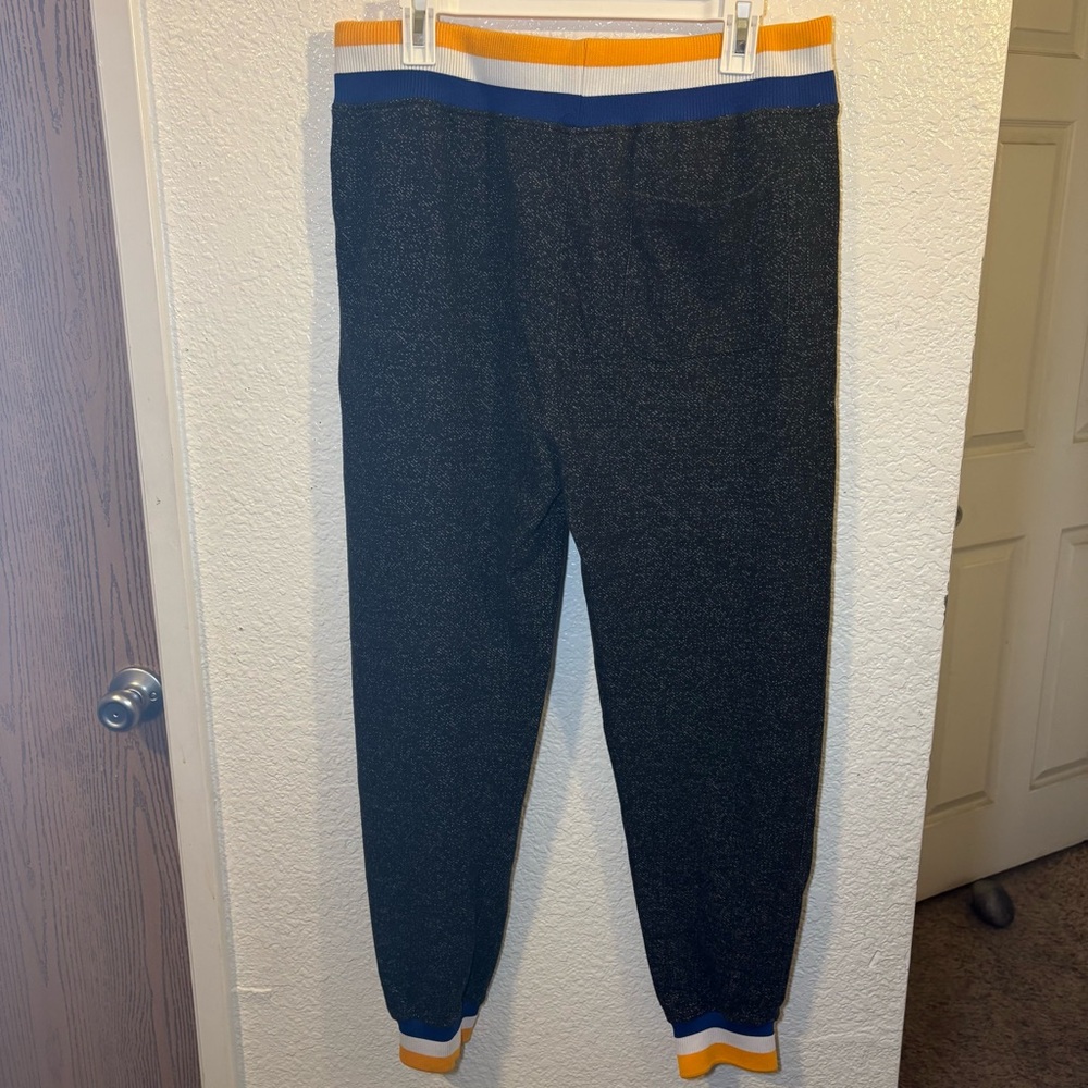 Golden State Warriors NBA Joggers Men’s XL‎ Dark Black Gray Sweatpants - Picture 2 of 10